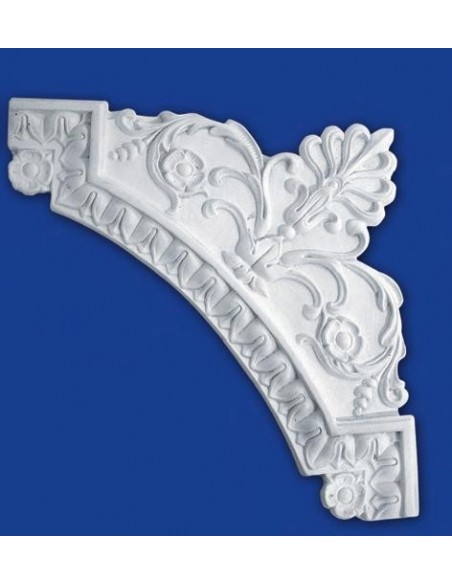 CORNICE DA PARETE PER INTERNI  IN GESSO CERAMICO VERNICIABILE ART. 661/B