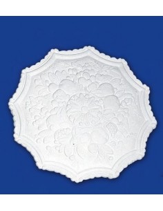 ROSONI PER INTERNI  IN GESSO CERAMICO VERNICIABILE ART. 363