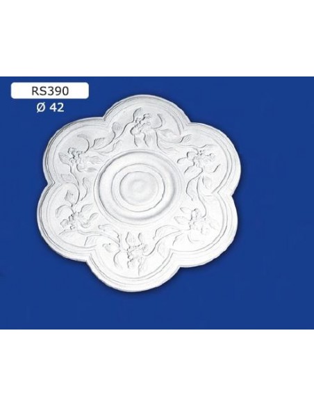 ROSETAS DE YESO INTERIORES DE CERÁMICA PARA PINTAR EL ART. 390