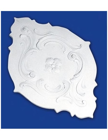 ROSETTES FOR INTERIOR PLASTER CERAMIC PAINTABLE ART. 386 58X40